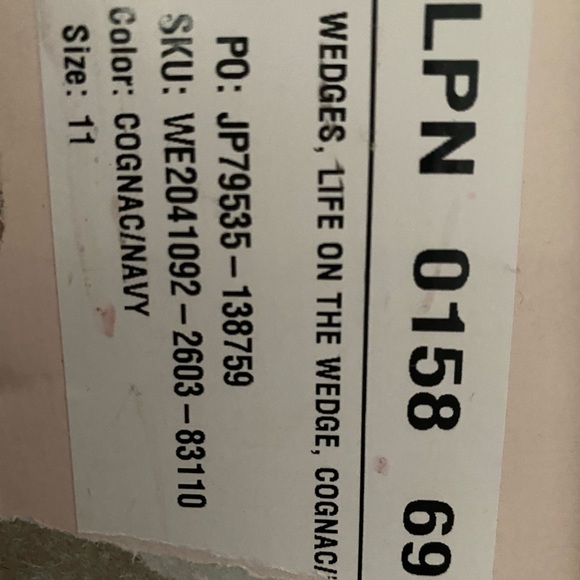 👠 JustFab “Life On The Wedge” Wedges - Picture 7 of 7